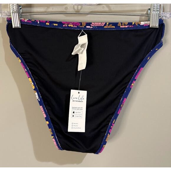 Cupshe Peaceful Garden Tummy Control Bikini Bottom - Small NWT - Picture 6 of 7